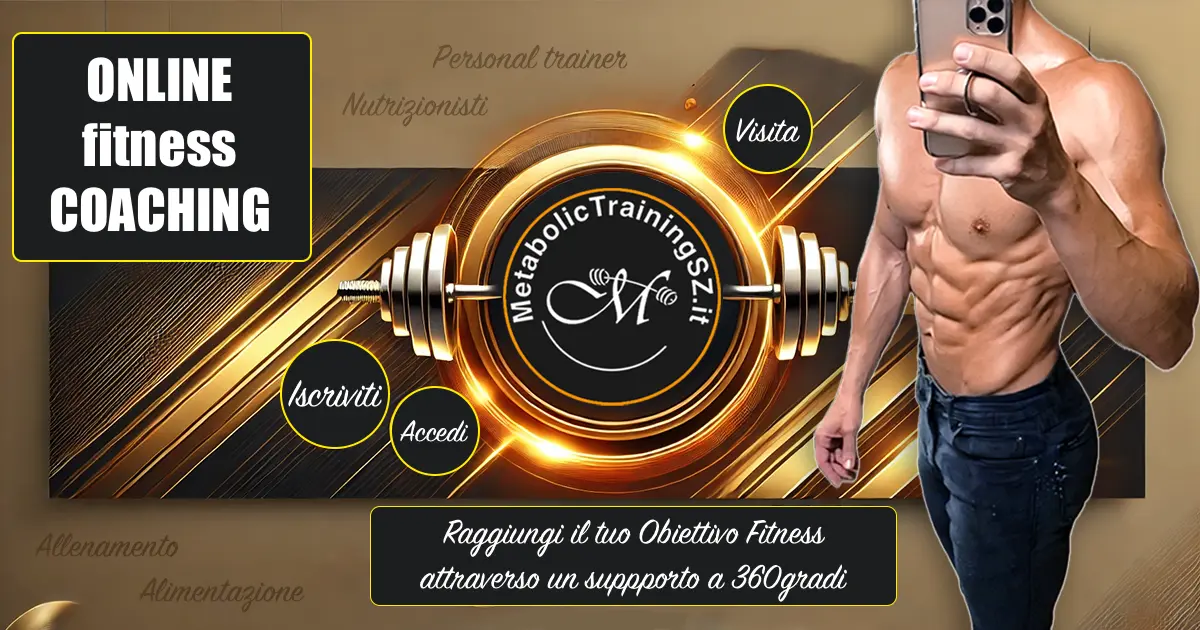 Coaching online metabolic training sz, programma completo per ottenere il massimo dal proprio corpo