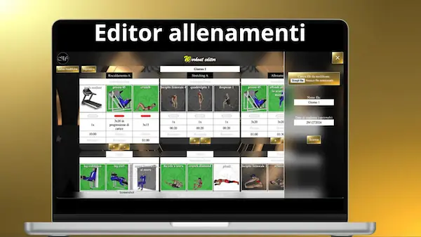 editor, software, allenamento